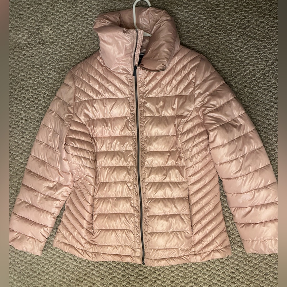 Big Chill Women's Pink Puffer Jacket